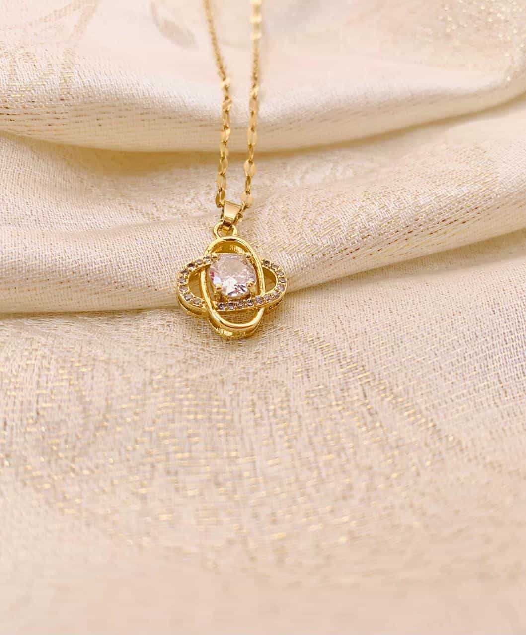 Interlocking Orbital Pendant