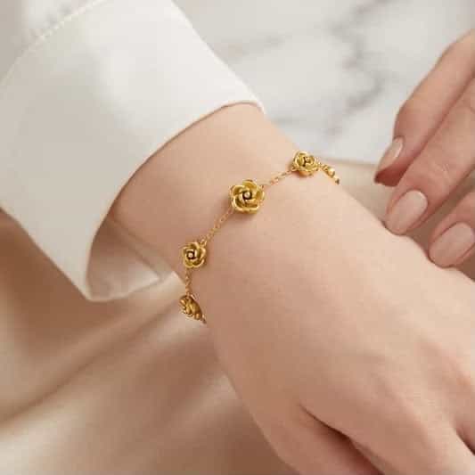 Rose Station Bracelet