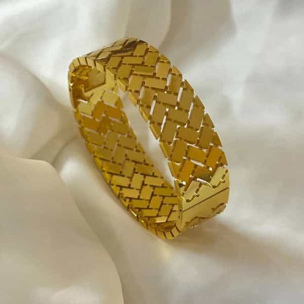 Chevron Statement Cuff